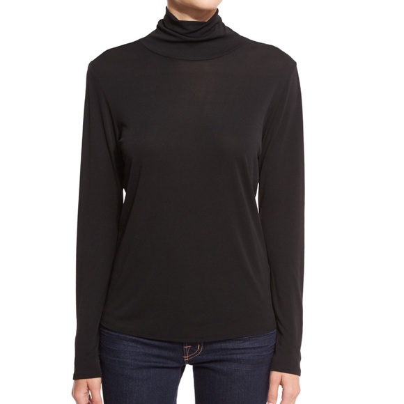 NWT Eileen Fisher Lightweight Scrunch Neck Sweater - Picture 1 of 7